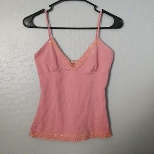 Pink Spaghetti Strap